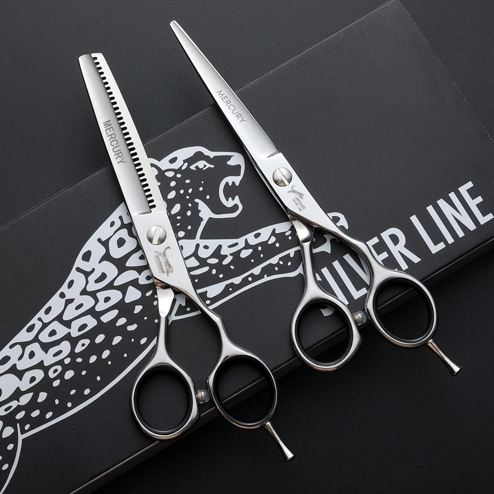 مقصات شعر احترافية 5.5/6.0/6.5 - مراجعة Hair Cutting Scissors Shears Set 6 Inch وسعره
