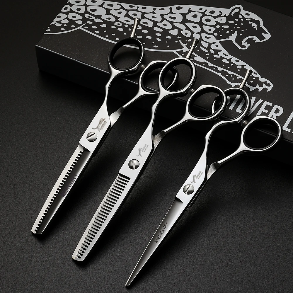مقصات شعر احترافية 5.5/6.0/6.5 - مراجعة Hair Cutting Scissors Shears Set 6 Inch وسعره