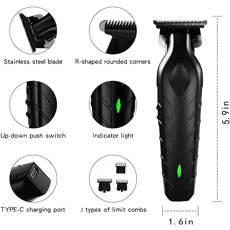 ماكينة حلاقة الشعر الاحترافية  - مراجعة Cordless Hair Clippers Professional Barber وسعره