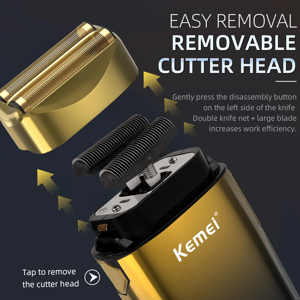 ماكينة حلاقة كهربائية من كيمي  - مراجعة Foil Shaver Cordless Electric Bald Head وسعره