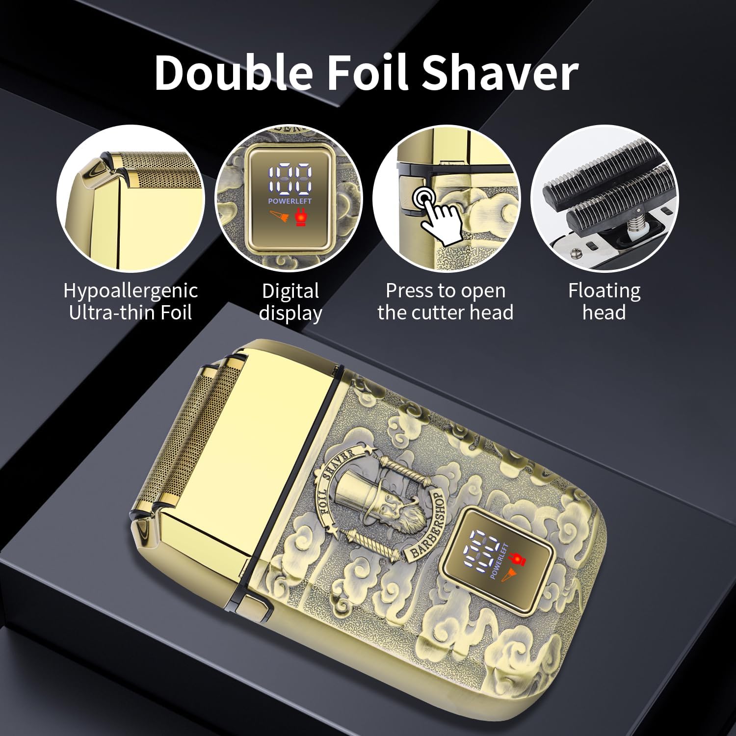 ماكينة حلاقة كهربائية احترافية - مراجعة Foil Shaver Cordless Electric Bald Head وسعره