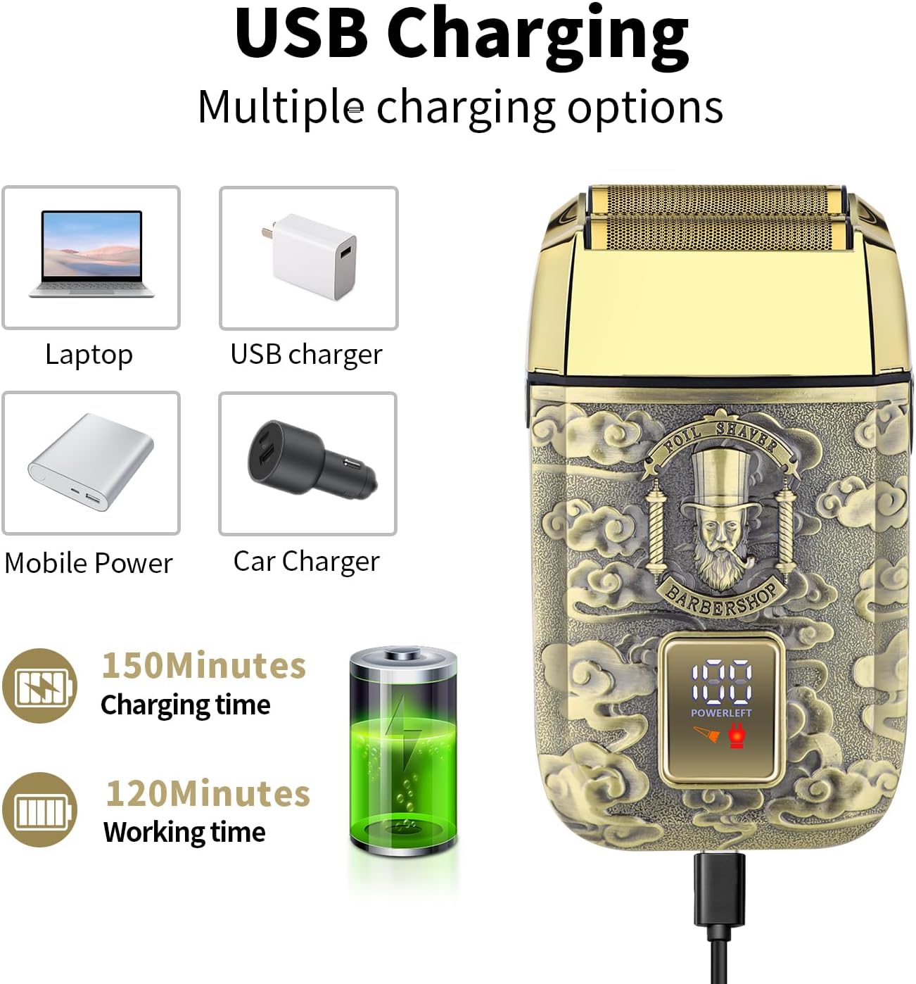 ماكينة حلاقة كهربائية احترافية - مراجعة Foil Shaver Cordless Electric Bald Head وسعره