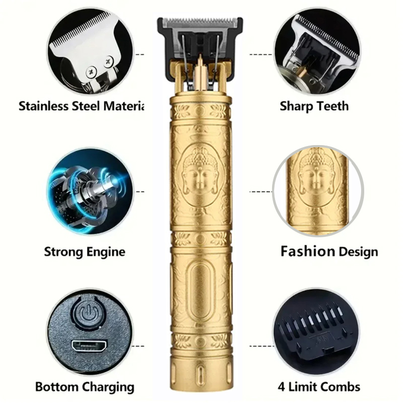 ماكينة قص الشعر الاحترافية للر - مراجعة Zero Gapped T Blade Hair Trimmer وسعره