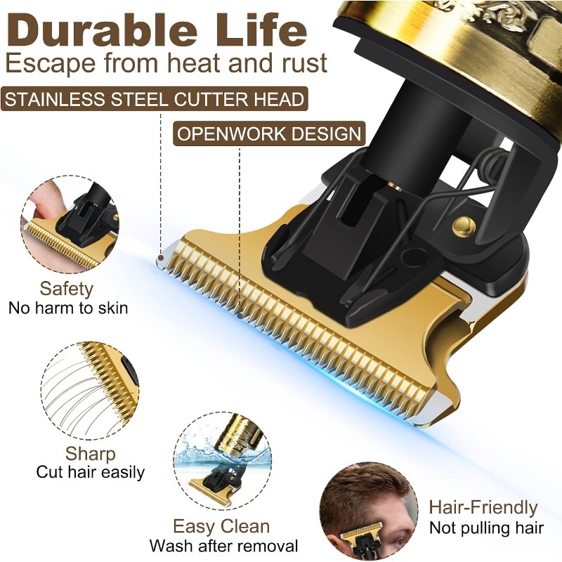 مجموعة ماكينة حلاقة الشعر T9،  - مراجعة Zero Gapped T Blade Hair Trimmer وسعره