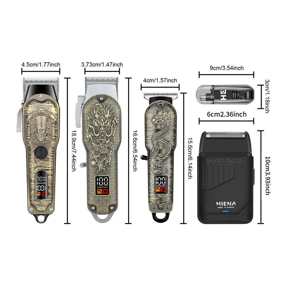 ماكينة حلاقة شعر احترافية من ه - مراجعة Cordless Hair Clippers Professional Barber وسعره