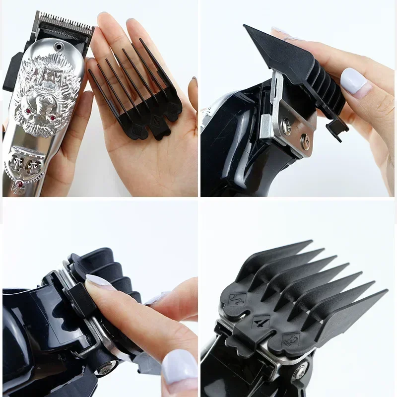 10 قطعة المهنية 1.5-25 مللي مت - مراجعة Clipper Guard Guide Combs Set وسعره