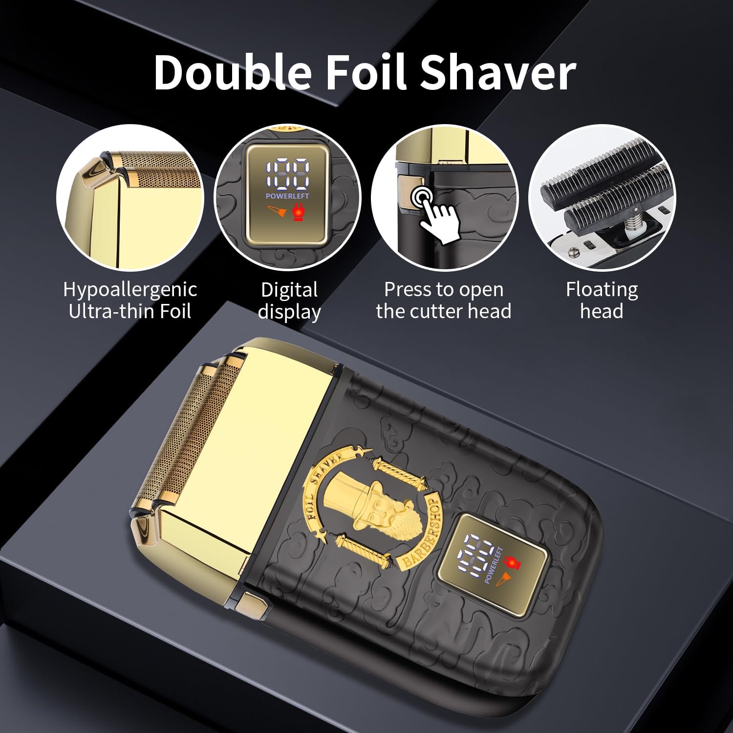 ماكينة حلاقة كهربائية لاسلكية  - مراجعة Foil Shaver Cordless Electric Bald Head وسعره