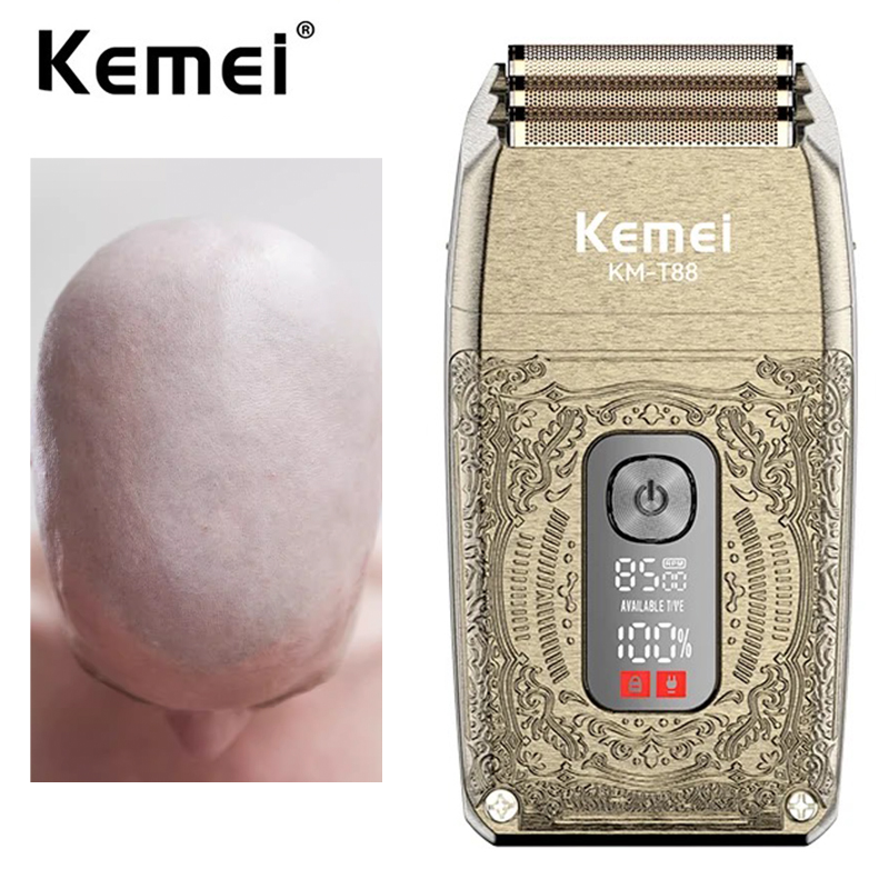 شفرات حلاقة كهربائية ثلاثية من - مراجعة Foil Shaver Cordless Electric Bald Head وسعره