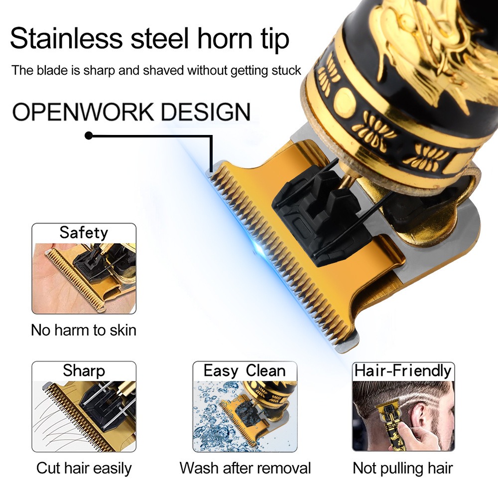 مقص الشعر الكهربائية المهنية ا - مراجعة Zero Gapped T Blade Hair Trimmer وسعره