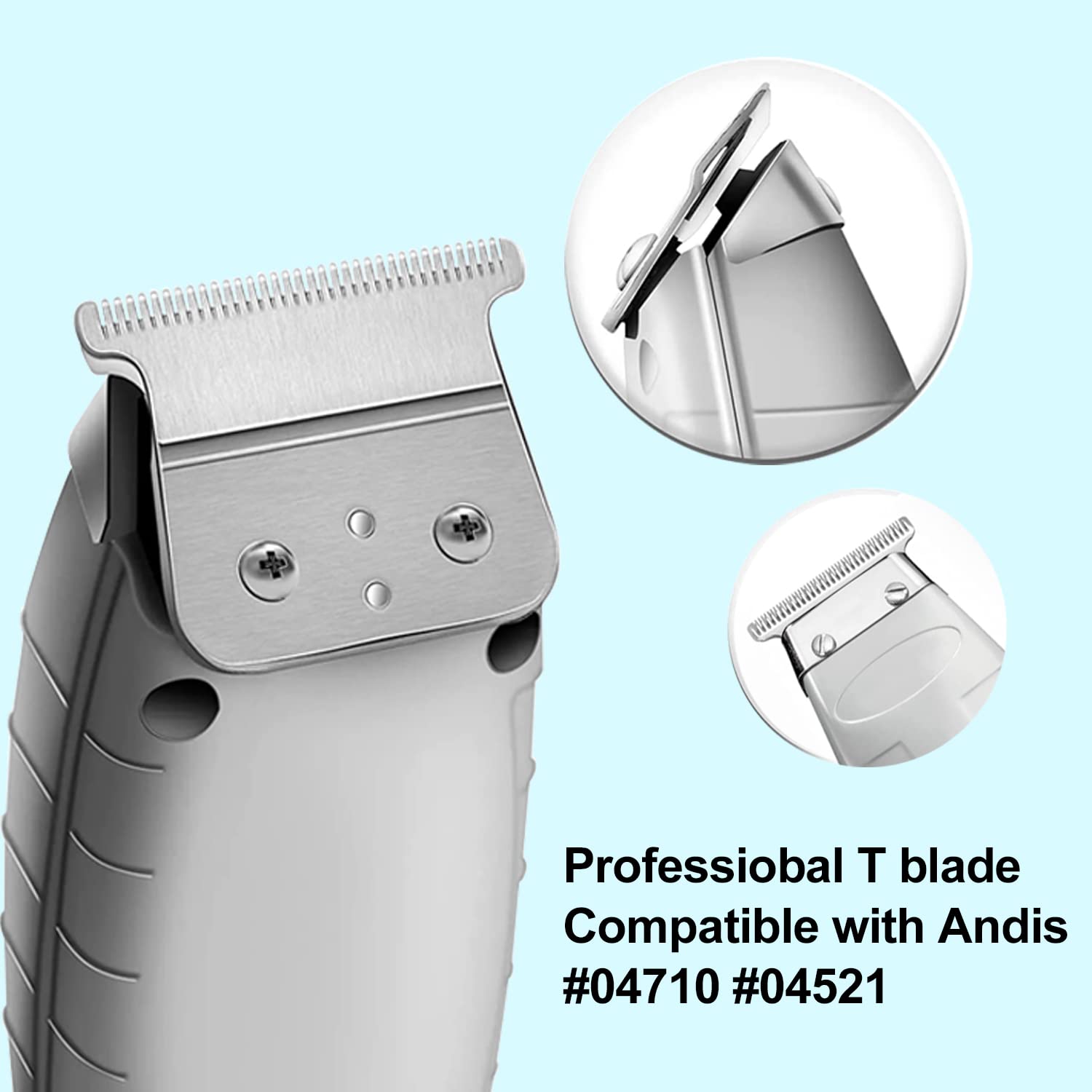شفرة بديلة لـ Andis # 04710 #  - مراجعة Zero Gapped T Blade Hair Trimmer وسعره