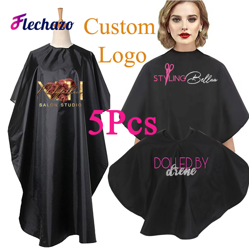 وظيفية المنزل Haricuts كيب 5 ق - مراجعة Barber Cape Waterproof Hair Cutting وسعره