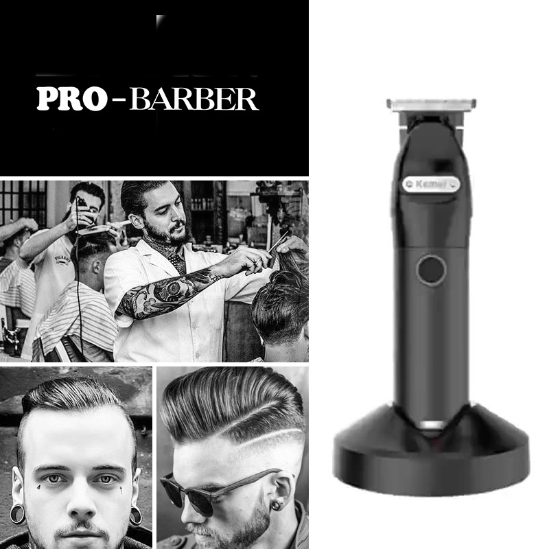 Kemei 10 واط الشعر المتقلب للر - مراجعة Zero Gapped T Blade Hair Trimmer وسعره