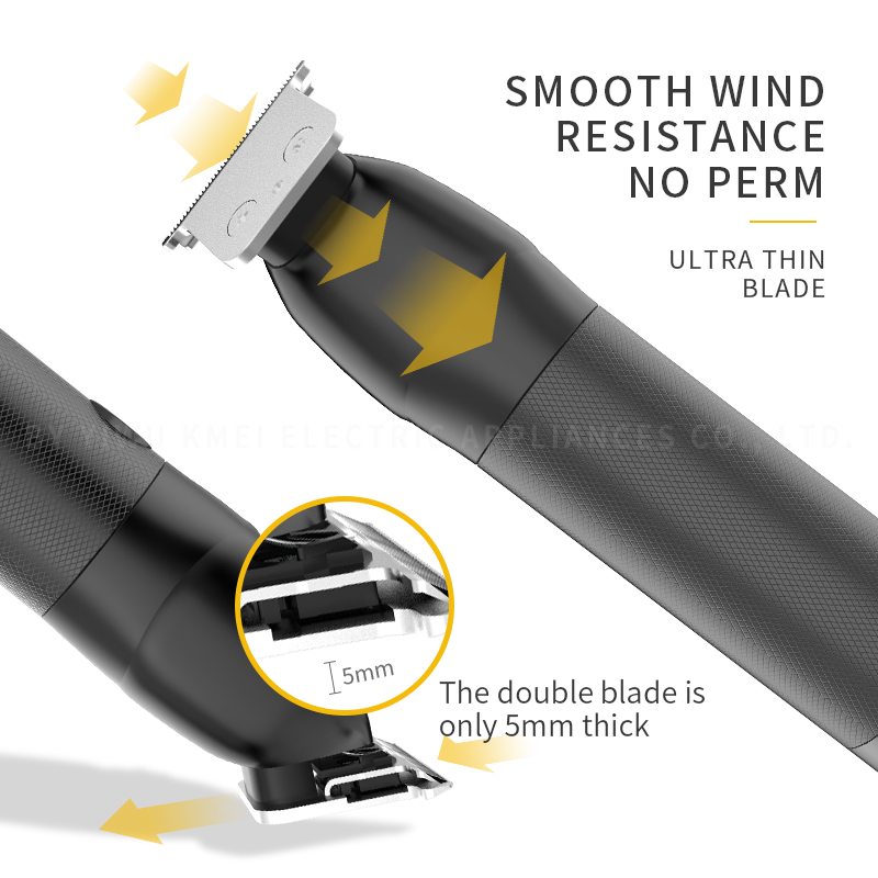 Kemei 10 واط الشعر المتقلب للر - مراجعة Zero Gapped T Blade Hair Trimmer وسعره