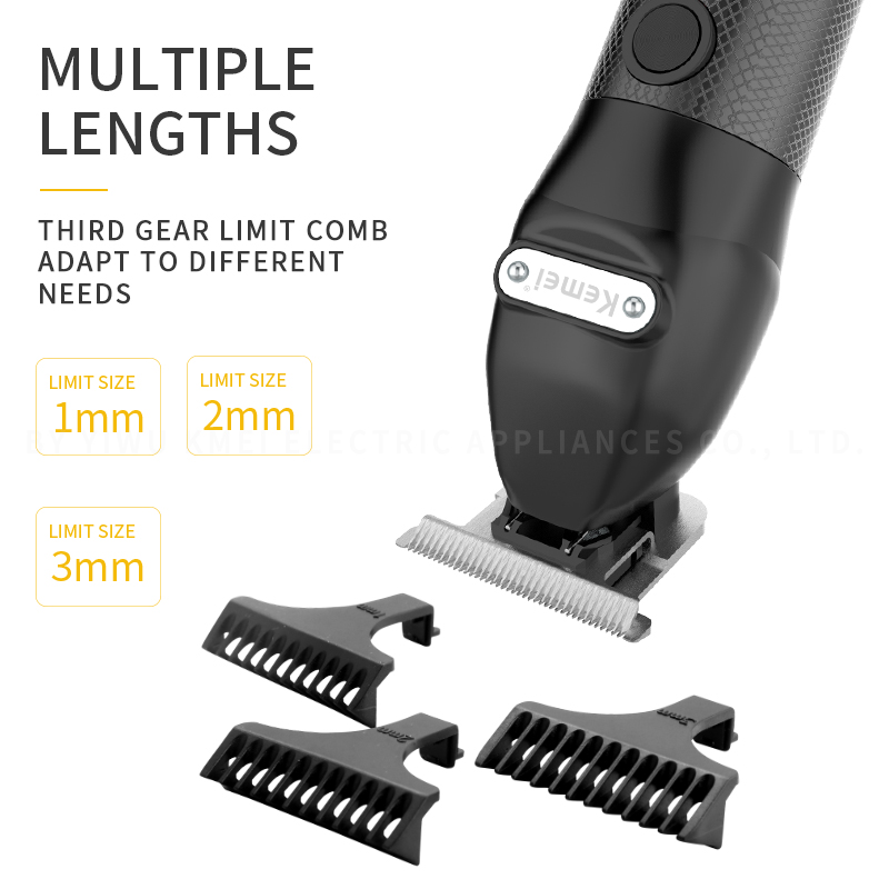 Kemei 10 واط الشعر المتقلب للر - مراجعة Zero Gapped T Blade Hair Trimmer وسعره