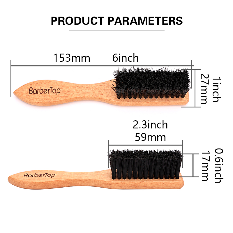 Barbertop الرجال اللحية فرشاة  - مراجعة Neck Duster Brush Barber Salon وسعره
