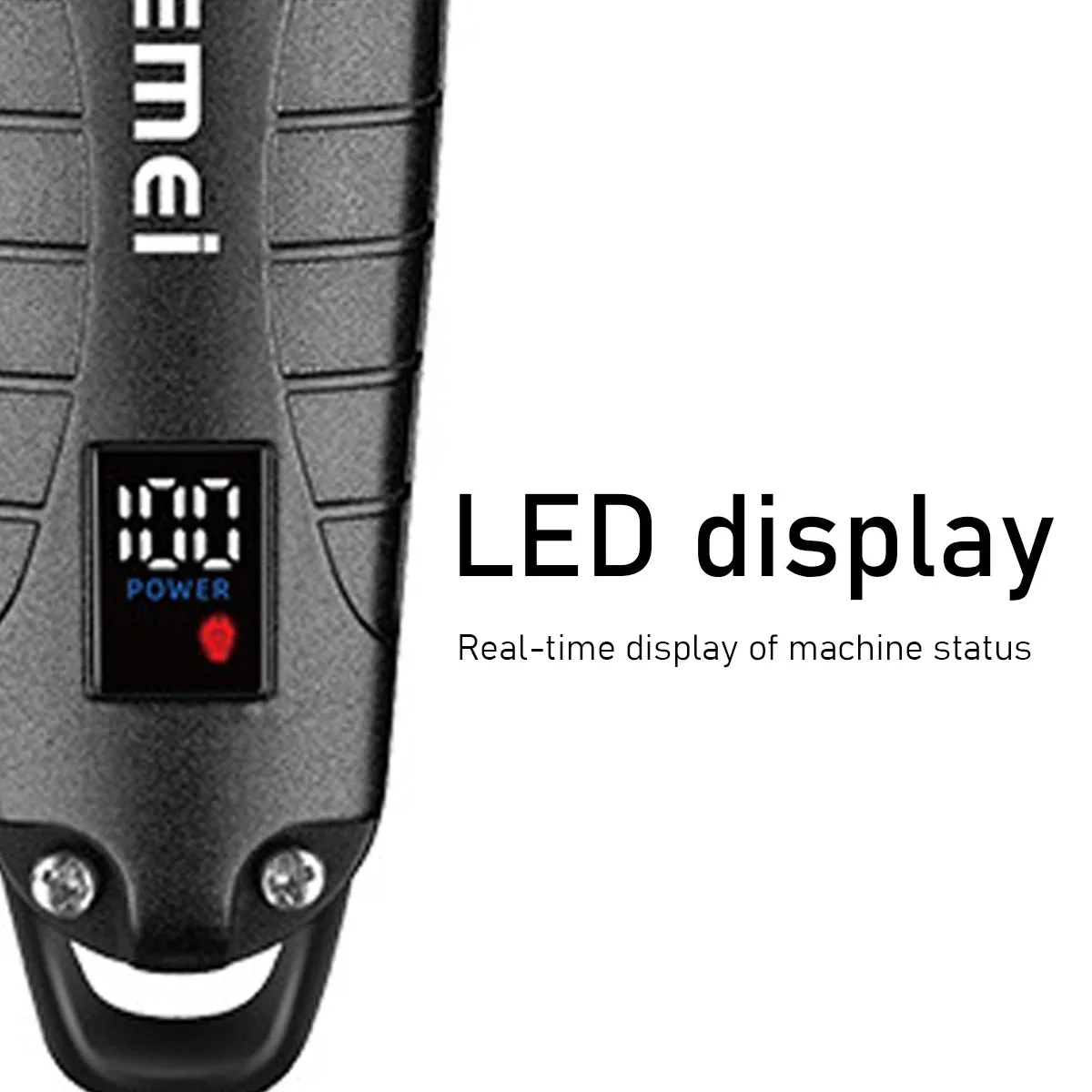 Kemei KM-2293 ماكينة تشذيب احت - مراجعة Zero Gapped T Blade Hair Trimmer وسعره