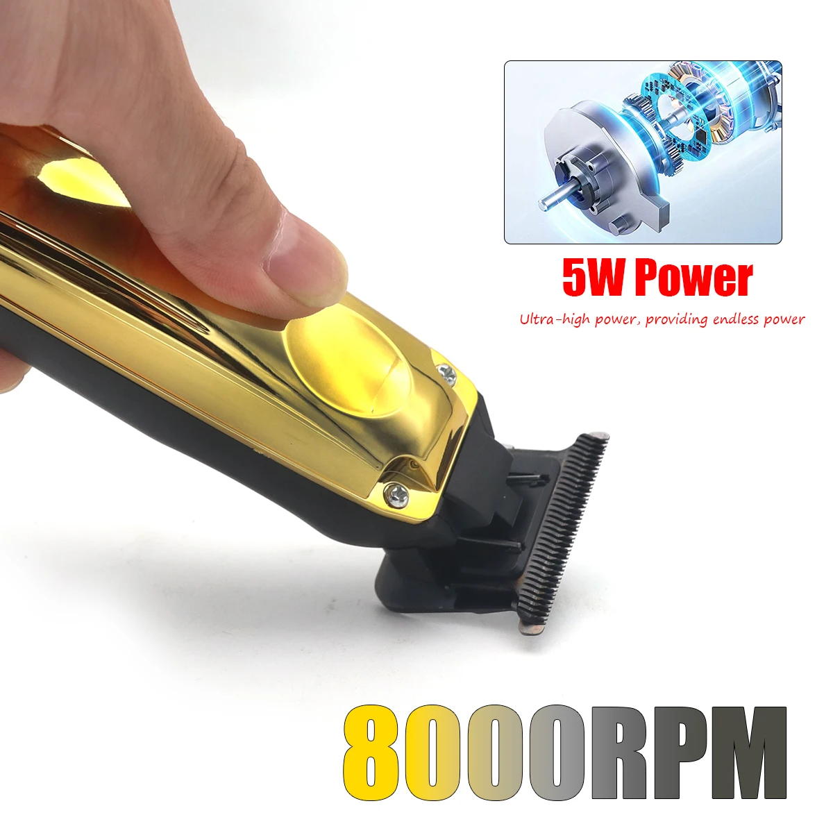 ماكينة تشذيب اللحية الاحترافية - مراجعة Zero Gapped T Blade Hair Trimmer وسعره